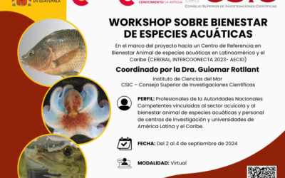 Workshop sobre Bienestar de Especies Acuáticas con participación del ICMAN