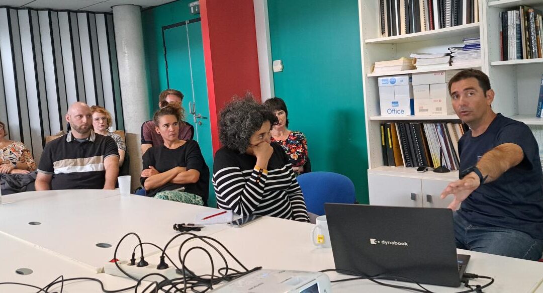 Visita de Enrique González Ortegón a la Universidad de Le Havre